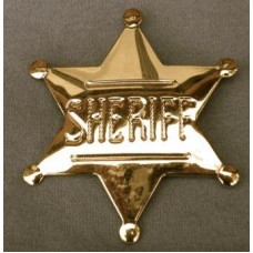 Sheriff Gold Badge